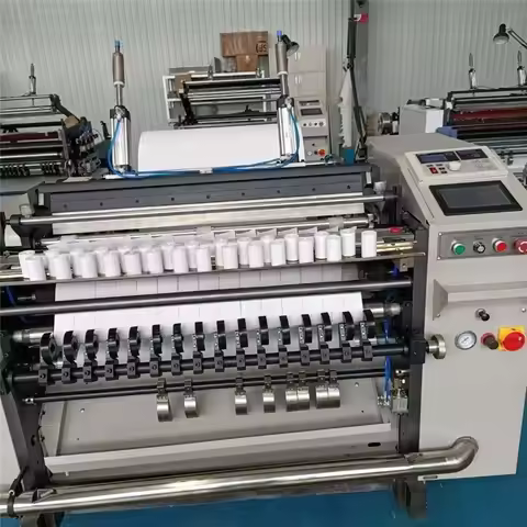YG Industrial Slitting machine Medical Record Fax Plotter Pos Receipt Thermal Paper Roll Slitting Re