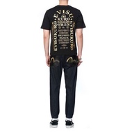 现货 Ready Stock 100% Original Quality Premium 1:1 EVISU Gold Highlight Logo Printing Tshirt Men Women