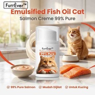 FURREVER Cat Fish Oil Omega 3 Salmon Cream for Cat Fish Oil Emulsified Fish Oil Minyak Ikan Kucing