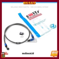 Swits Front Brake Hose 90 Degree Model 100Cm Universal Motorcycle Brake Hose Model Original Product