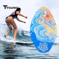 [In Stock] Skimboard Standing Shallow Water Wooden Skim Board for Teens Children