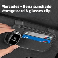 Mercedes sunshade storage card clip glasses clip suitable for Mercedes Benz GLK GL ML GLA E300L E260