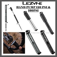 LEZYNE POCKET DRIVE 160 PSI & SPORT DRIVE HP 120PSI BICYCLE HAND PUMP MINI PUMP BICYCLE PUMP