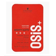 Schwarzkopf Professional OSiS+ Mighty Matte 100ML - Texture Ultra Strong Matte Creme Fudge Wax