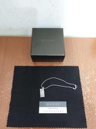 義大利製 Gucci 925 純銀 手環 手鍊 吊飾 墜子