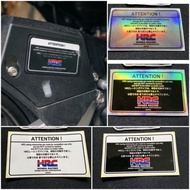 HUGGER AIRBLADE HRC HONDA Sticker Printcut Sticker