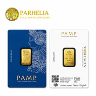 24K Gold PAMP 2.5g Lady Fortuna Bullion Bar