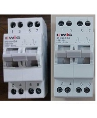 MCB SAKLAR PEMINDAH LISTRIK PLN KE GENSET ATAU LAINNYA 2PHASE 40A 60A