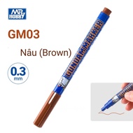 Bút Gundam Marker Kẻ Lằn Chìm Đi Line Cho Mô Hình Bút Kỹ Thuật kẻ line xuất xứ Nhật Bản GM01 màu đen