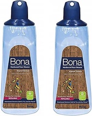 Bona Hardwood Floor Cleaner Refillable Cartridge, 34 oz (2 Pack)