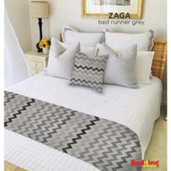 Bedding Depo - Bed Runner Hotel Motif Zaga