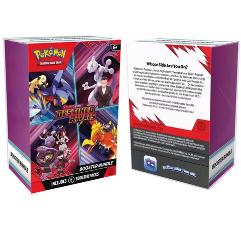 Pokemon Card v10 Booster bundle Destined Rivals Prismatic Evolutions Scarlet Violet 151 English Boos