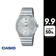CASIO นาฬิกาข้อมือ CASIO รุ่น MTP-E735D-7AVDF สายสเตนเลสสตีล สีเงิน