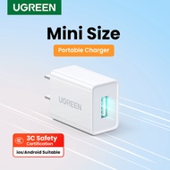 Ed10 【US Plug】UGREEN 5V 1A USB iPhone 15 14 13 Pro Max Fast Wall for Samsung S24 Xiaomi Mobile Phone