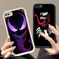 GK-49 Marvel Venom Silicone Black White Casing for OPPO Realme A5 A3S C2 A1K A12s C2s A12E A12 A6 Pr
