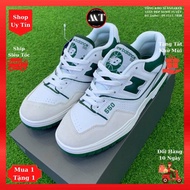 High-quality Sneakers In White Green New-Balance550 For Men And Women, Fashionable Suede Shoes hot trend Youthful