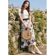 Long silk skirt - 2 Hands (Size 2XL)
