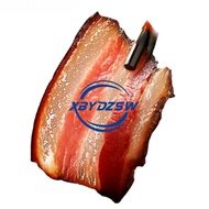 Bacon Sichuan Specialty Authentic Farmhouse Homemade Smoked Bacon Pork Belly 500g Bag 农家土猪五花肉