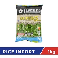 JASMINE Beras Jasmine Super 5 Super Import Special 1KG