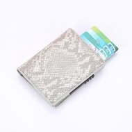 rfid銀行卡片盒商務名片盒信用卡盒防消磁男士錢包卡包防盜刷卡夾