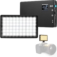 LUME CUBE Bicolor LED Light for Professional DSLR Cameras Adjustable, LCD Display Photo and Video Lighting, Long Battery Life Fits Sony, Nikon, Canon, Fuji, Panasonic Panel Mini