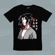 Men / / Japanese Anime Sasuke Uchiha Naruto T-Shirt (Black)