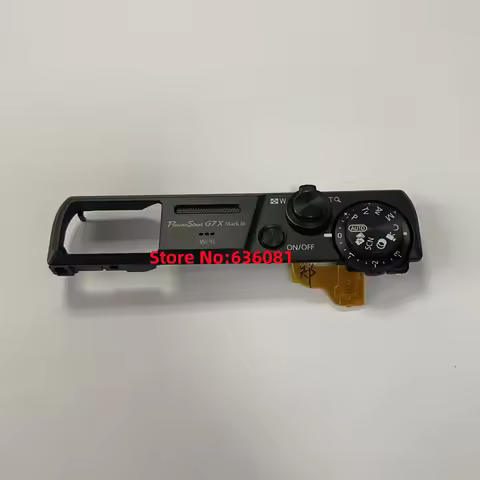 Repair Parts Top Cover Ass'y Black For Canon PowerShot G7X MARK III ,G7X III , G7XIII , G7X3