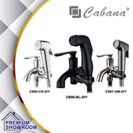 CABANA Bathroom CB85-CR-DIY / CB86-BL-DIY / CB87-GM-DIY Two Way Tap c/w Hand Bidet & 1.2M Flexible H