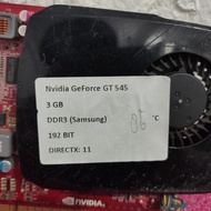NVIDIA GEFORCE GT545 3GB  DDR 3(SAMSUNG)  192BIT