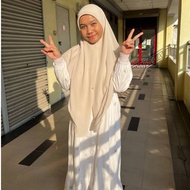 (B60) Bawal Bidang 60 Chiffon Voile Aritachi Lembut Saleha Square Hijab Tudung Labuh Jilbab