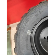 16x8-7 inch 7inch tayar and rim 3 lobang