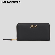 KARL LAGERFELD - K/SIGNATURE CONTINENTAL WALLET