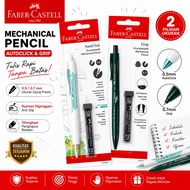 FABER CASTELL 2B Lead Mechanical PencilFABER CASTELL IntegratedPenghapus AutoClickk Purple Grip 0.5 