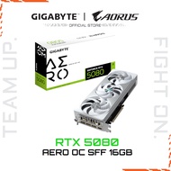 GIGABYTE GeForce RTX­­™ 5080 AERO OC SFF - 16G NVIDIA GAMING GRAPHICS CARD