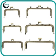 APPEAR Purse Frame Kiss Clasp, Metal Vintage Purse Clasp Frame, Mini Bag Hardware Purse Frame Bag Ma