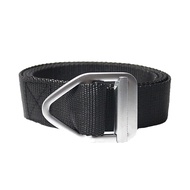 Tactical Belt Nylon Canvas Wide Version Work Metal (Unisex Outdoor Durable Men Women Accessories 3 C