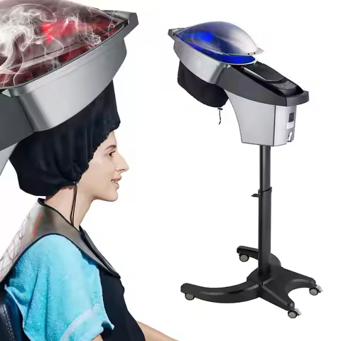 Portable Micro Mist Hair SPA Steamer O3 Ozone Hair Spa Machine Beauty Salon Barber Shop Nano Hair St