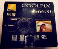 Nikon S6600 12倍變焦翻轉螢幕數位相機 (公司貨) S6900 