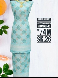 KAIN PASANG SONGKET PRINTED SB LINE EXCLUSIVE