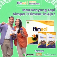 Flimeal Meal Replacement Travel Pack Milk Chocolate Flavor (4Pcs Contents) - Flimty Fiber Official