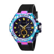 นาฬิกาแบรนด์ XGear สินค้าแท้ สินค้ากันน้ำ รุ่น 2 ระบบ หน้าปัดขอบไทเท  สินค้าพร้อมกล่องแบรนด์