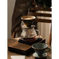 Brewista陶瓷手沖咖啡濾杯V60螺旋紋滴濾式咖啡過濾杯咖啡器具