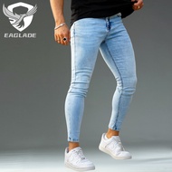 Eaglade Skinny Jeans Men in Blue Stretchable 802