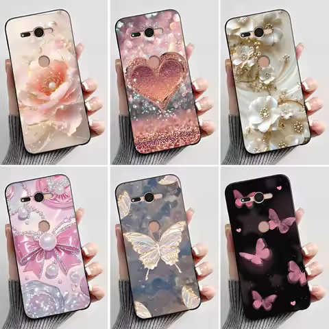 Printing Pattern Case For Sony Xperia XZ2 Compact / SO-05K Fundas Soft Silicone Black Shell Cover Cu