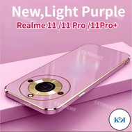 KK Realme 11 11Pro 11Pro+ 2023 Luxury Plating Casing For Realme 11 Realme11 Pro 5G 11Pro Realme11Pro
