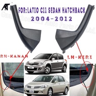 2x Front Right+Left Fender To Cowl/Hood Side Seal FOR:NISSAN LATIO C1l SEDAN HATCHBACK 2004-2012 668
