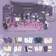 Wedding Package/Kahwin/Kad Kahwin/Welcome Board/Hardcover Guest Book