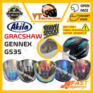 🔥GRACSHAW GENNEX G535🔥OEM by AKILA HELMET VISOR SIANG & MALAM / GRACSHAW GAIZER 1 & 2 G838 / GEOMAX 