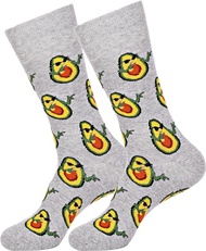 TC9SOCKS Funny Socks for Men & Women - Fun Novelty Adult Dress Socks with Crazy Print