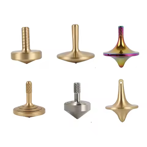 Gyroscope Inception Space Metal Brass Spinning Top Fidget Toys Gyro Creative Desktop Small Mini Hand